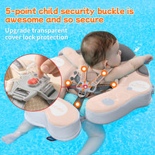 Load image into Gallery viewer, 3-48Months Add 3rd Swim Mode Standing Stroke Baby Stroller Canopy Non-Inflatable Mambobaby Swim Float Baby Pool Float Solid Infant Toddler Swim Ring