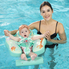 Load image into Gallery viewer, Floating Bed 3 Swim Method Mambobaby Float with Canopy Baby Pool Float Infant Swim Float Infant Pool Float Swim Trainer Mambo Baby Relaxing Non-inflatable Floats Waist Ring Swimming Pool Toys Pearl Foam Smart Swimmer