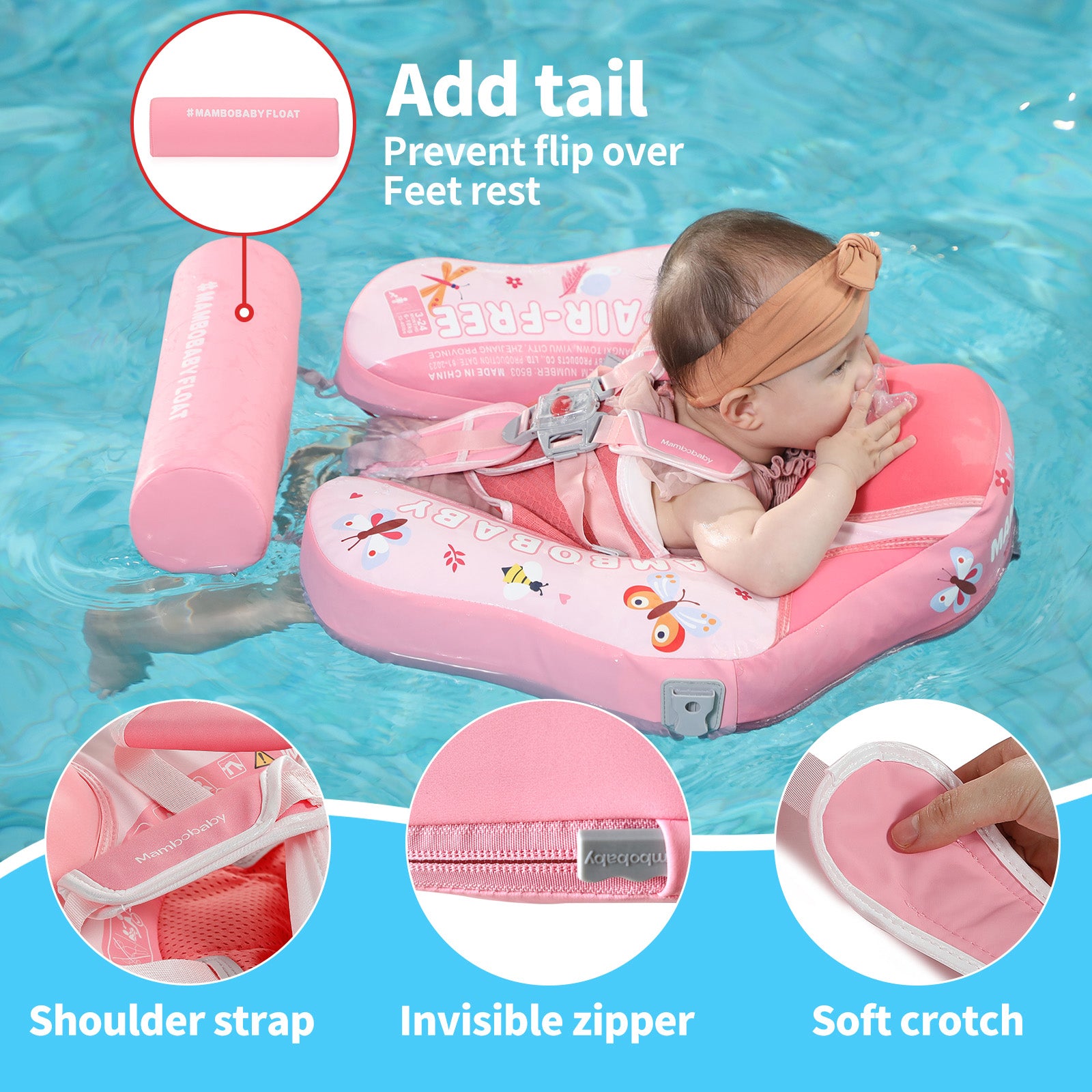 Floating Strollers Floating Bed Mambobaby Float Animal Butterfly Pattern Baby Stroller Ca ...