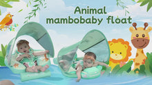 Load and play video in Gallery viewer, Floating Bed 3 Swim Method Mambobaby Float with Canopy Baby Pool Float Infant Swim Float Infant Pool Float Swim Trainer Mambo Baby Relaxing Non-inflatable Floats Waist Ring Swimming Pool Toys Pearl Foam Smart Swimmer
