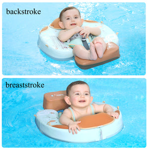 Fold-able Easy Carry with Tail Canopy Crotch Non-Inflatable Baby Float –  vconveyonline